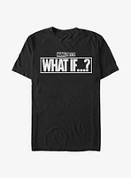 Marvel What If...? Logo T-Shirt