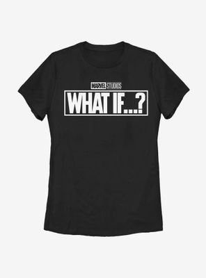 Marvel What If...? Logo Womens T-Shirt