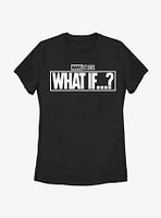 Marvel What If...? Logo Womens T-Shirt