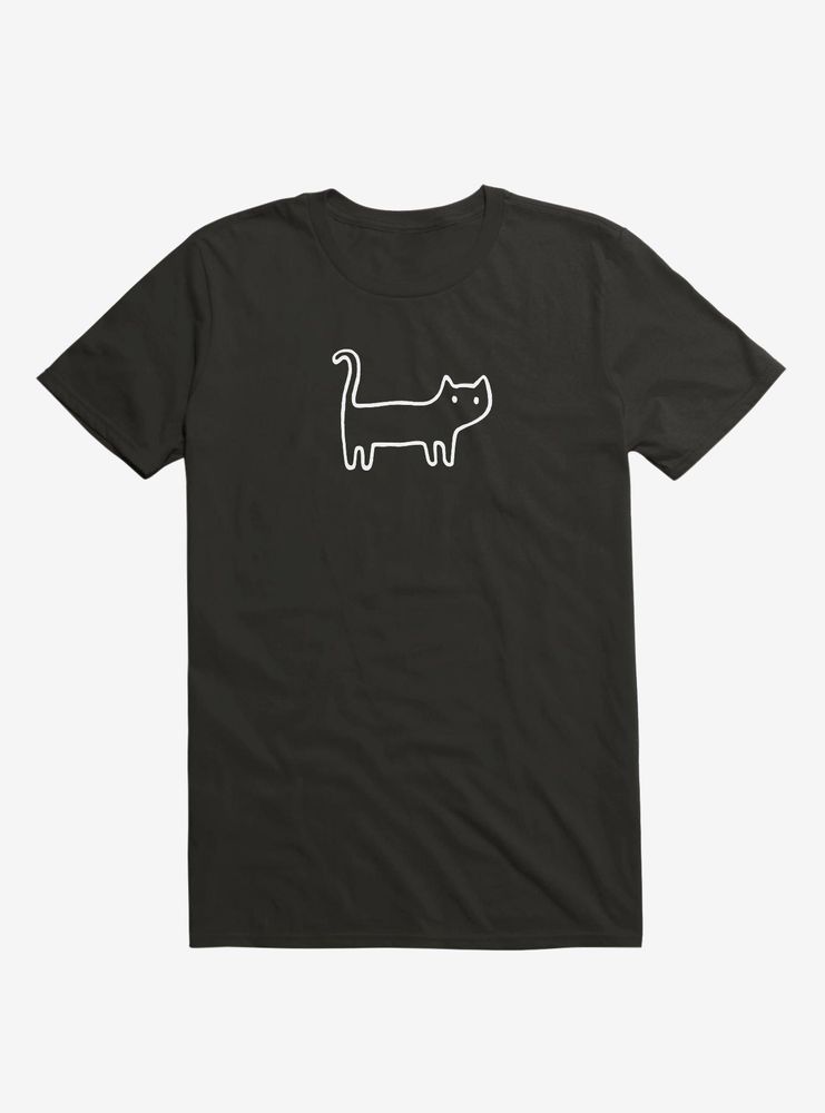 Minimal Cat T-Shirt