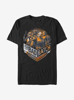 Star Wars: The Bad Batch Group Chevron T-Shirt