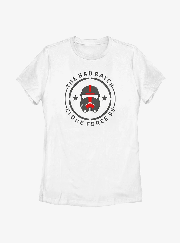 Star Wars: The Bad Batch BB Badge Clone Womens T-Shirt