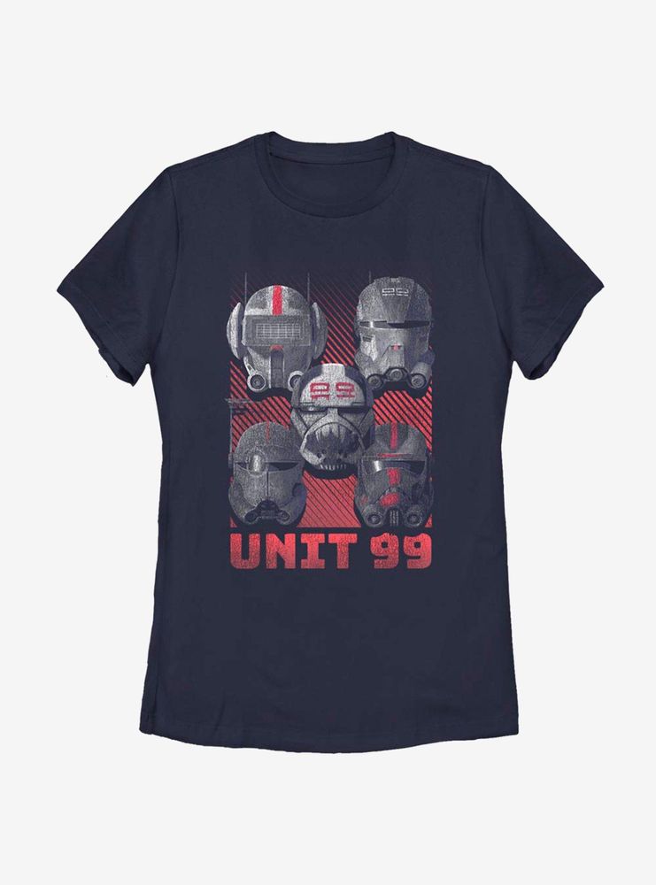 Star Wars: The Bad Batch Unit 99 Womens T-Shirt