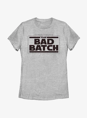 Star Wars: The Bad Batch Logo Womens T-Shirt