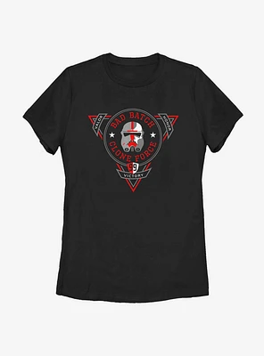 Star Wars: The Bad Batch Badge Of Clones Womens T-Shirt