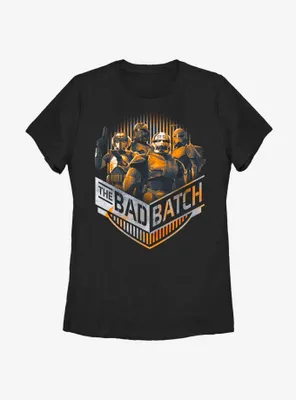 Star Wars: The Bad Batch Group Chevron Womens T-Shirt