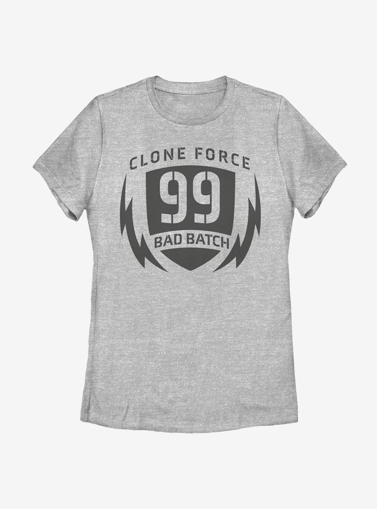 Star Wars: The Bad Batch Clone Force Badge Womens T-Shirt