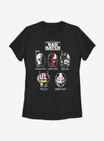 Star Wars: The Bad Batch Helmet Group Womens T-Shirt