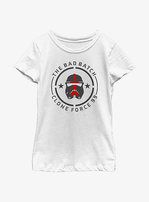Star Wars: The Bad Batch BB Badge Clone Youth Girls T-Shirt
