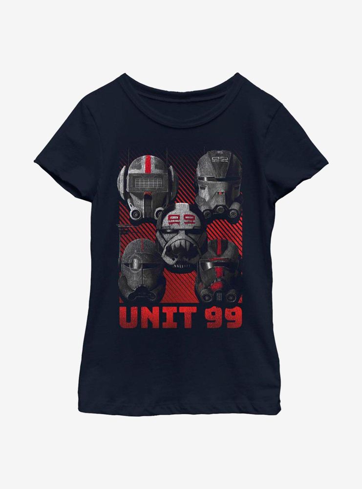 Star Wars: The Bad Batch Unit 99 Youth Girls T-Shirt