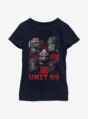 Star Wars: The Bad Batch Unit 99 Youth Girls T-Shirt