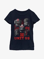 Star Wars: The Bad Batch Unit 99 Youth Girls T-Shirt