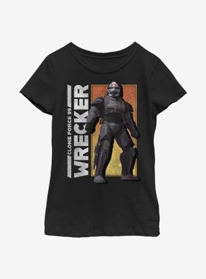 Star Wars: The Bad Batch Wrecker Youth Girls T-Shirt