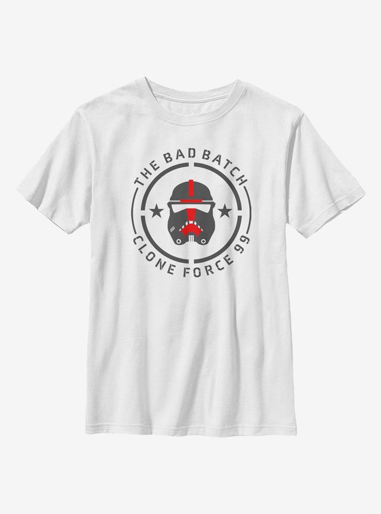 Star Wars: The Bad Batch BB Badge Clone Youth T-Shirt