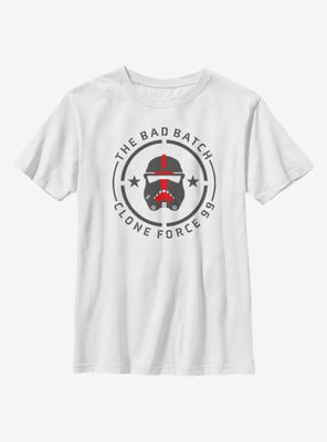 Star Wars: The Bad Batch BB Badge Clone Youth T-Shirt