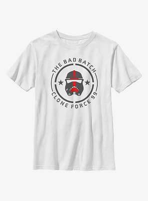 Star Wars: The Bad Batch BB Badge Clone Youth T-Shirt