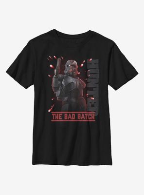 Star Wars: The Bad Batch Hunter Youth T-Shirt