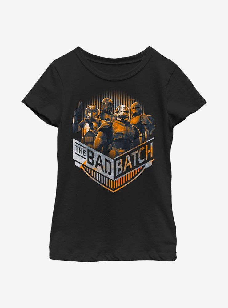 Star Wars: The Bad Batch Group Chevron Youth Girls T-Shirt