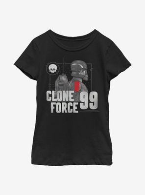 Star Wars: The Bad Batch Clone Force Youth Girls T-Shirt
