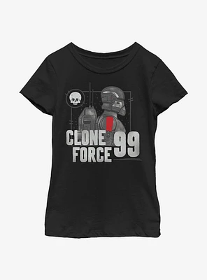 Star Wars: The Bad Batch Clone Force Youth Girls T-Shirt