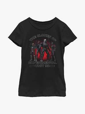 Star Wars: The Bad Batch Unit 99 Clones Youth Girls T-Shirt
