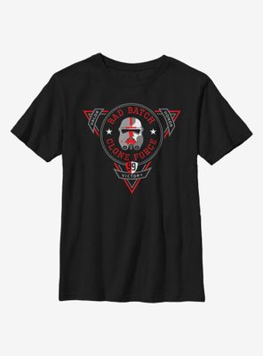 Star Wars: The Bad Batch Badge Of Clones Youth T-Shirt