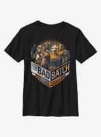 Star Wars: The Bad Batch Group Chevron Youth T-Shirt