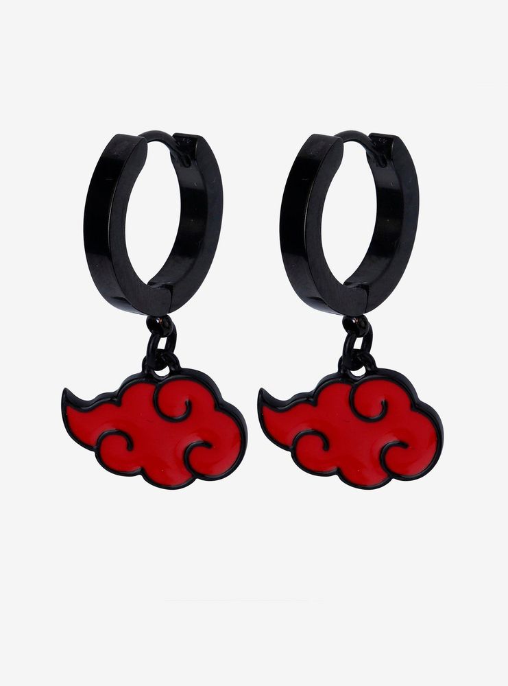 Naruto Shippuden Akatsuki Cloud Symbol Necklace