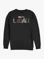 Marvel Loki Logo Crew Sweatshirt