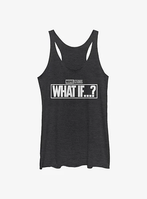 Marvel What If...? Black And White Girls Tank
