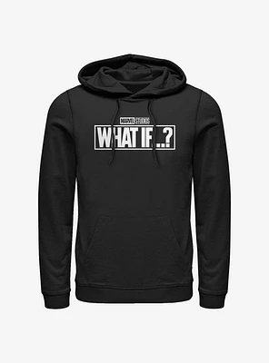 Marvel What If...? Black And White Hoodie