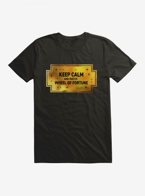 Wheel Of Fortune Keep Calm And Watch T-Shirt