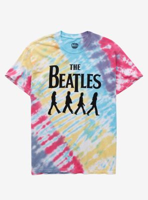 The Beatles Silhouette Tie-Dye T-Shirt