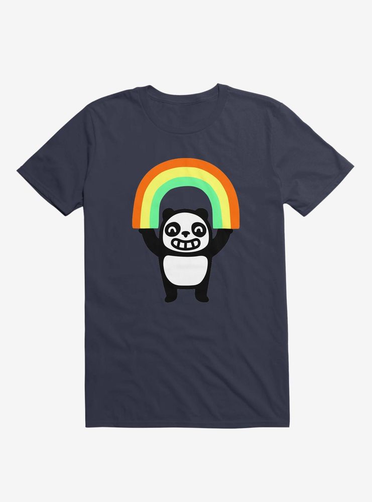 Panda Found A Rainbow T-Shirt