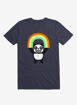 Panda Found A Rainbow T-Shirt
