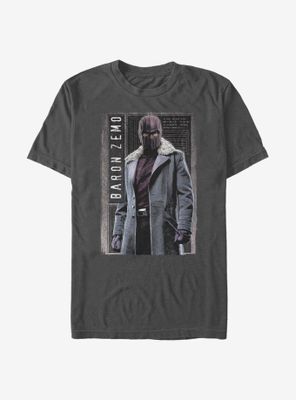 Marvel The Falcon And Winter Soldier Baron Panel T-Shirt