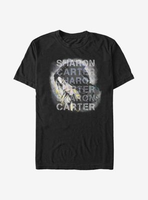 Marvel The Falcon And Winter Soldier Carter Overlay T-Shirt