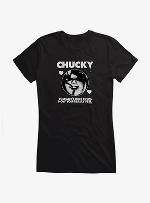Chucky Can't Hide Girls T-Shirt