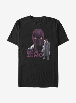 Marvel The Falcon And Winter Soldier Masked Zemo T-Shirt