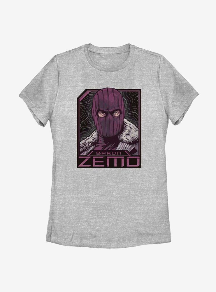 Marvel The Falcon And Winter Soldier Badge Of Zemo Womens T-Shirt