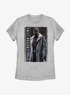 Marvel The Falcon And Winter Soldier Baron Panel Womens T-Shirt