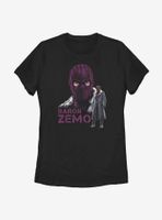 Marvel The Falcon And Winter Soldier Masked Zemo Womens T-Shirt