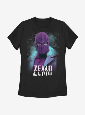 Marvel The Falcon And Winter Soldier Zemo Purple Womens T-Shirt