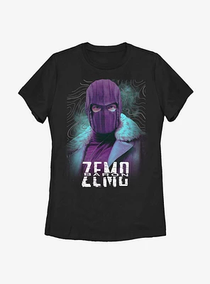 Marvel The Falcon And Winter Soldier Zemo Purple Womens T-Shirt