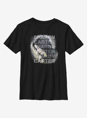 Marvel The Falcon And Winter Soldier Carter Overlay Youth T-Shirt