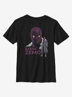 Marvel The Falcon And Winter Soldier Masked Zemo Youth T-Shirt