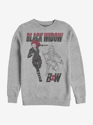 Marvel Black Widow Sweatshirt