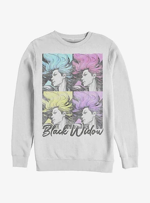 Marvel Black Widow Pop Sweatshirt