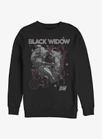 Marvel Black Widow Poster Sweatshirt
