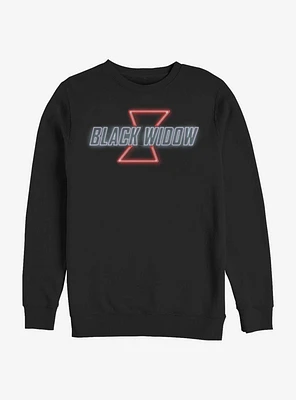 Marvel Black Widow Neon Sweatshirt